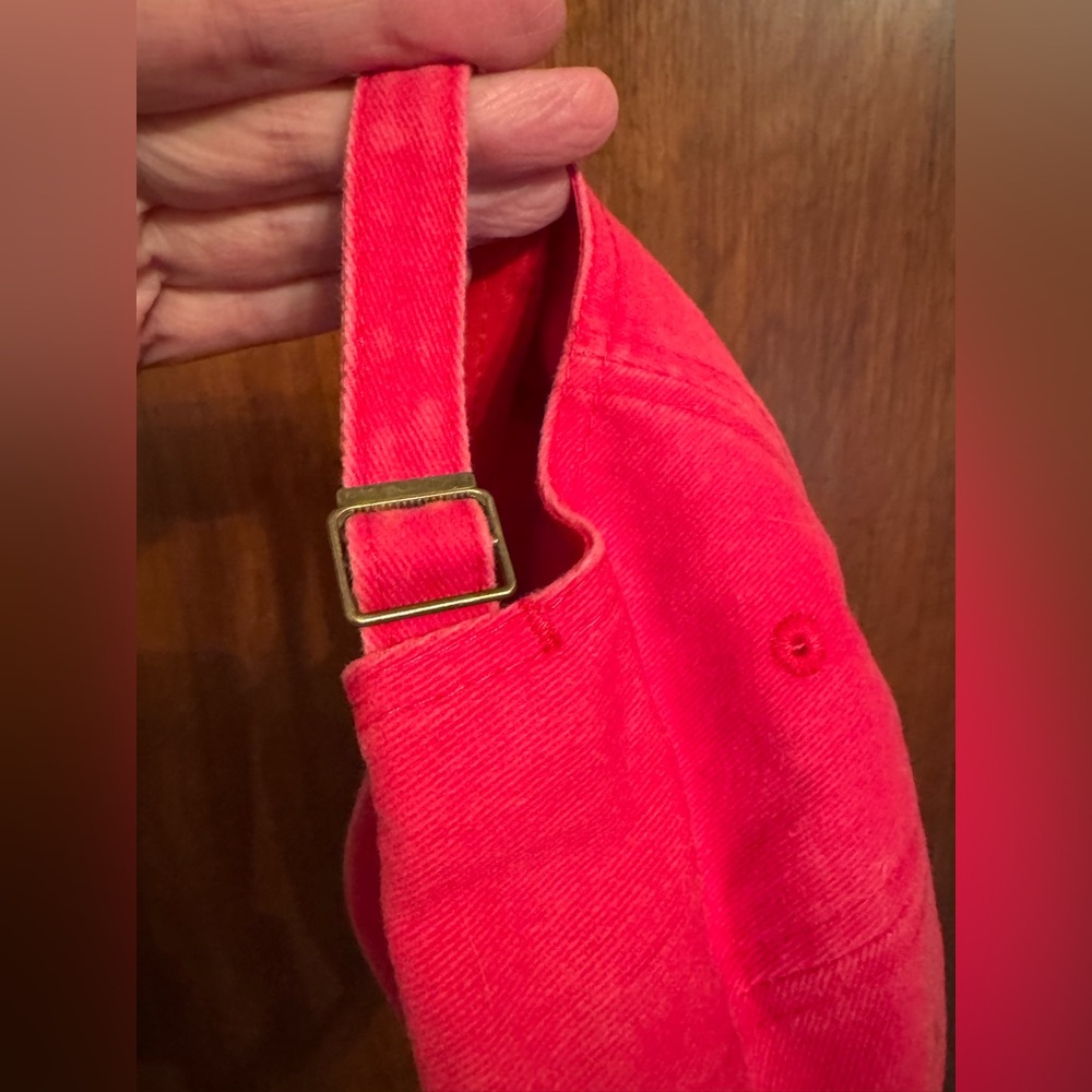 New Without Tags, Crazy Cat Lady Hat, Color Is Watermelon With White Lettering - Picture 5 of 6